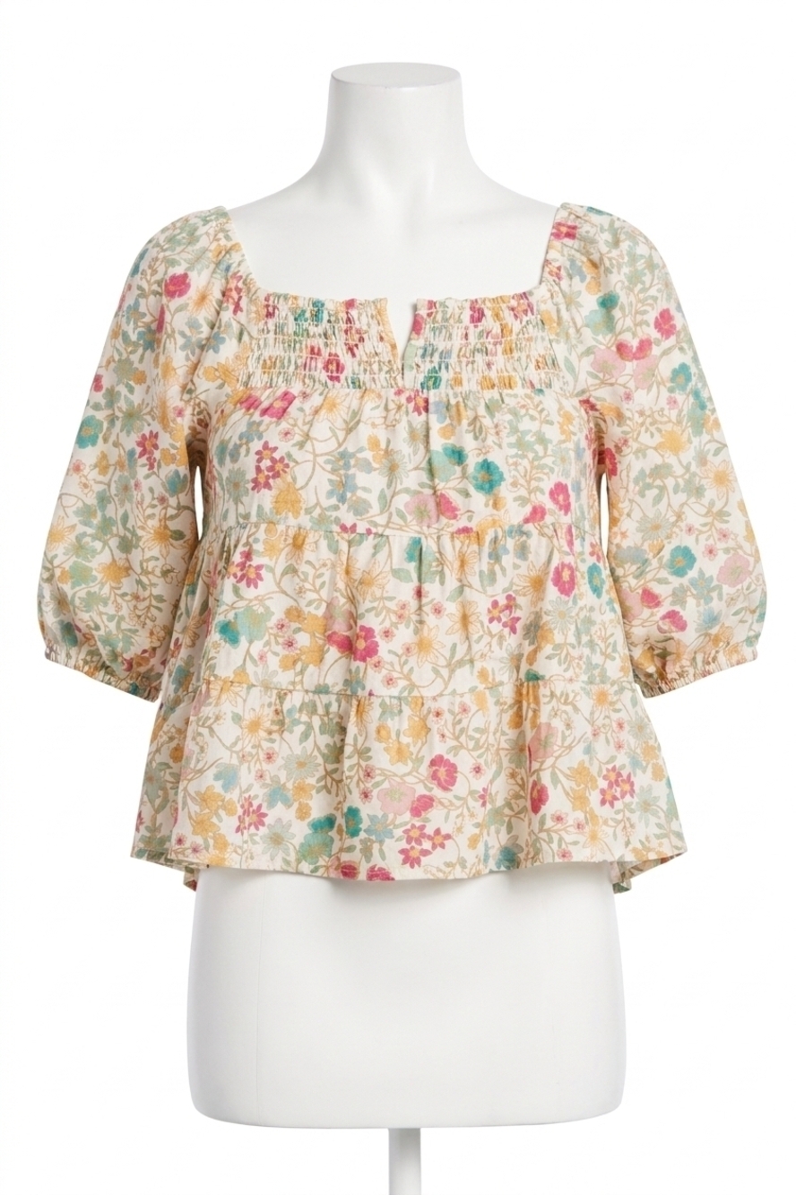 NEW ANOTHER LOVE kirby top in victorian bouquet